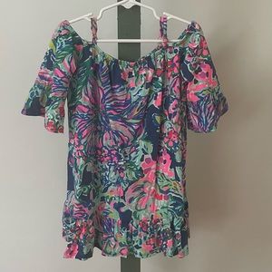 Lily Pulitzer girls dress size S 4/5 GUC